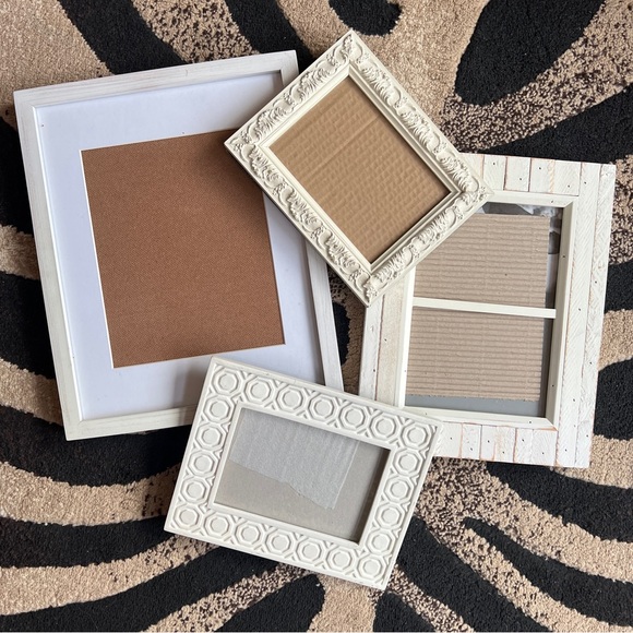 Elegant White Photo Frame Set - Picture 2 of 6